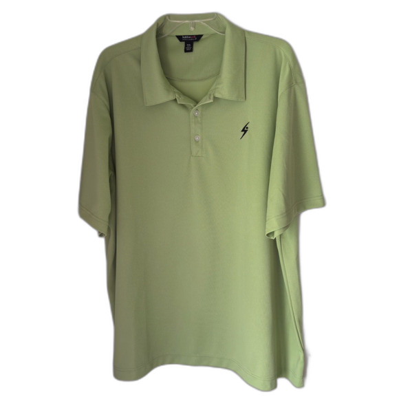 Bubba Golf Steve & Barry's Men's Size XXL Spring Green Polo Golf Shirt Outdoors - Picture 1 of 6